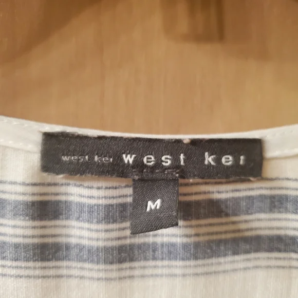 West Kei from Stitch Fix, size M, high low blouse - Picture 2 of 5